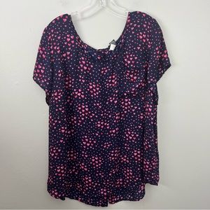 Torrid | Heart Print Top